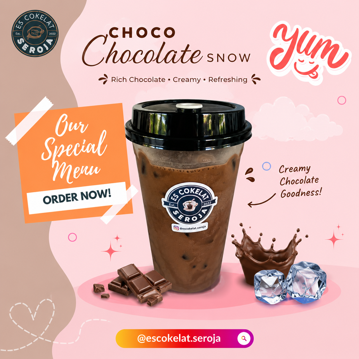 Es Cokelat Seroja